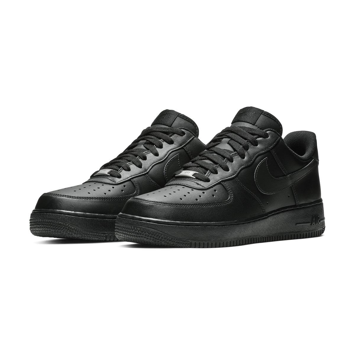 MENS NIKE AIR FORCE 1 '07 BLACK/BLACK_CW2288-001