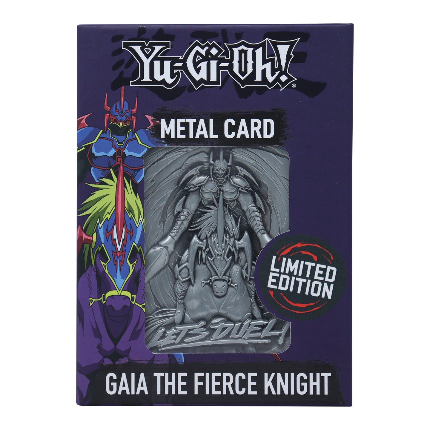 Fanattik Yu-Gi-Oh! Limited Edition Gaia The Fierce Knight Metal Card