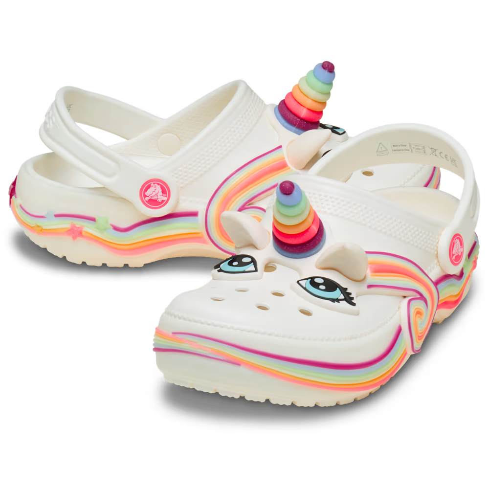 Crocs Classic I AM Unicorn Lights Big Kid's Clog