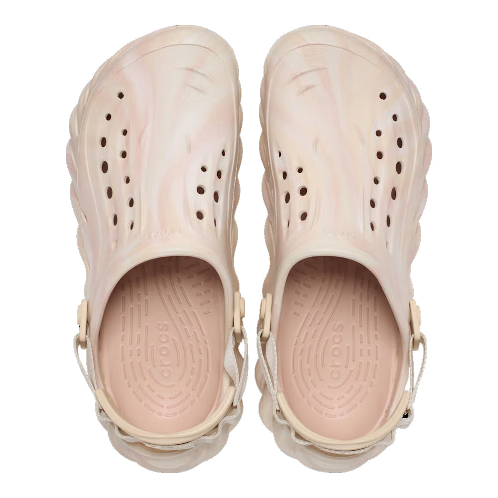 Crocs Men's Echo Marbled Clog - Quartz
