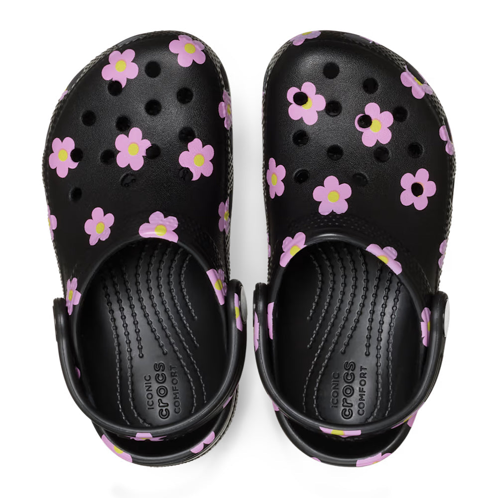 Crocs Classic - Flower - Toddler Clogs