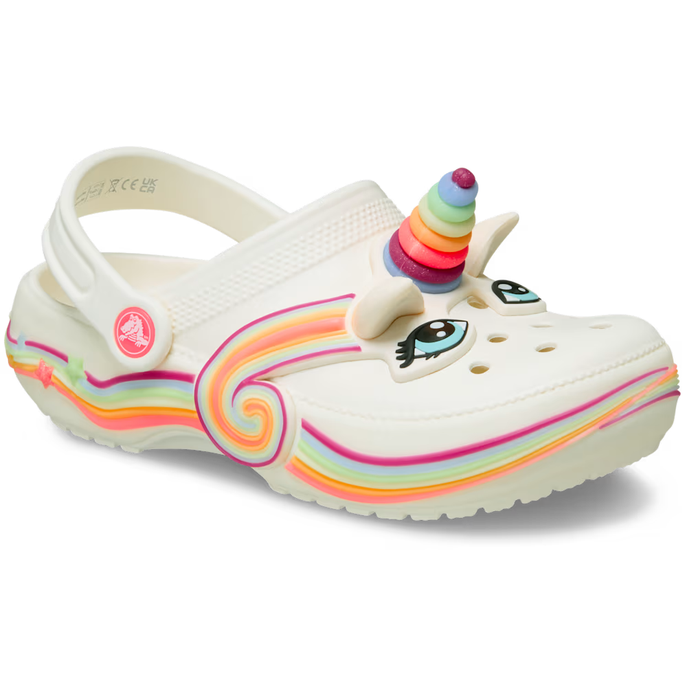 Crocs Classic I AM Unicorn Lights Big Kid's Clog