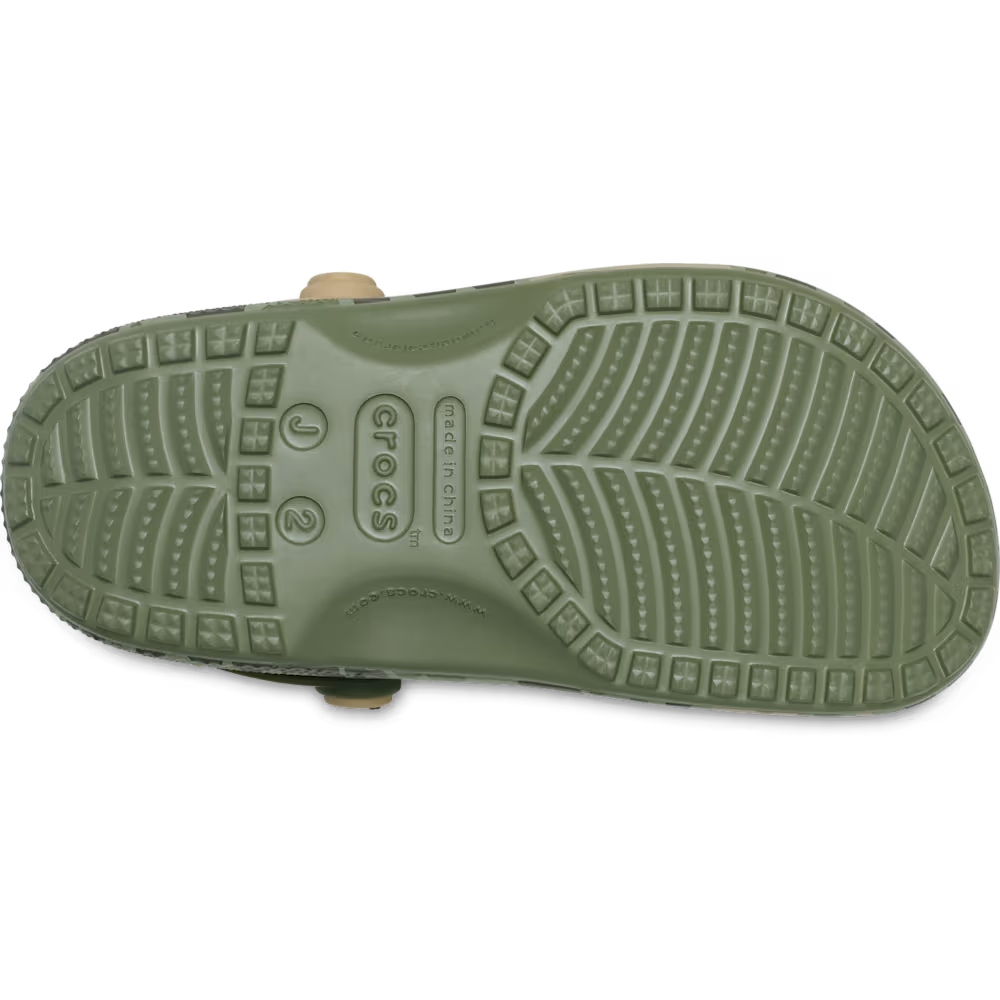 Crocs Classic Snap Backstrap Camo Kid's Clog
