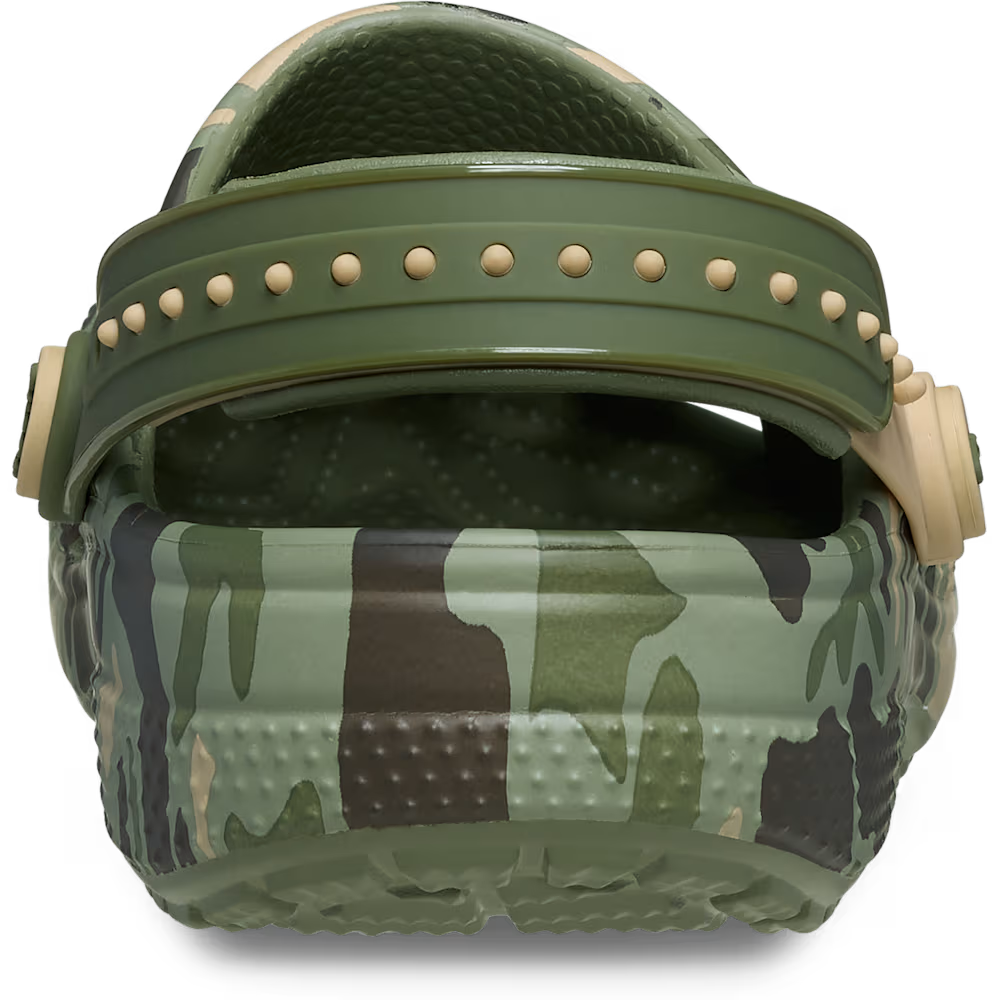 Crocs Classic Snap Backstrap Camo Kid's Clog