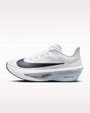 Women's Zoom Fly 6 Road Racing Shoes In White Pure Platinum Obsidian Mist Gridiron