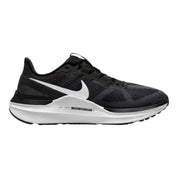 Women's Air Zoom Structure 25 Shoes In Black/dark Smoke Grey/white