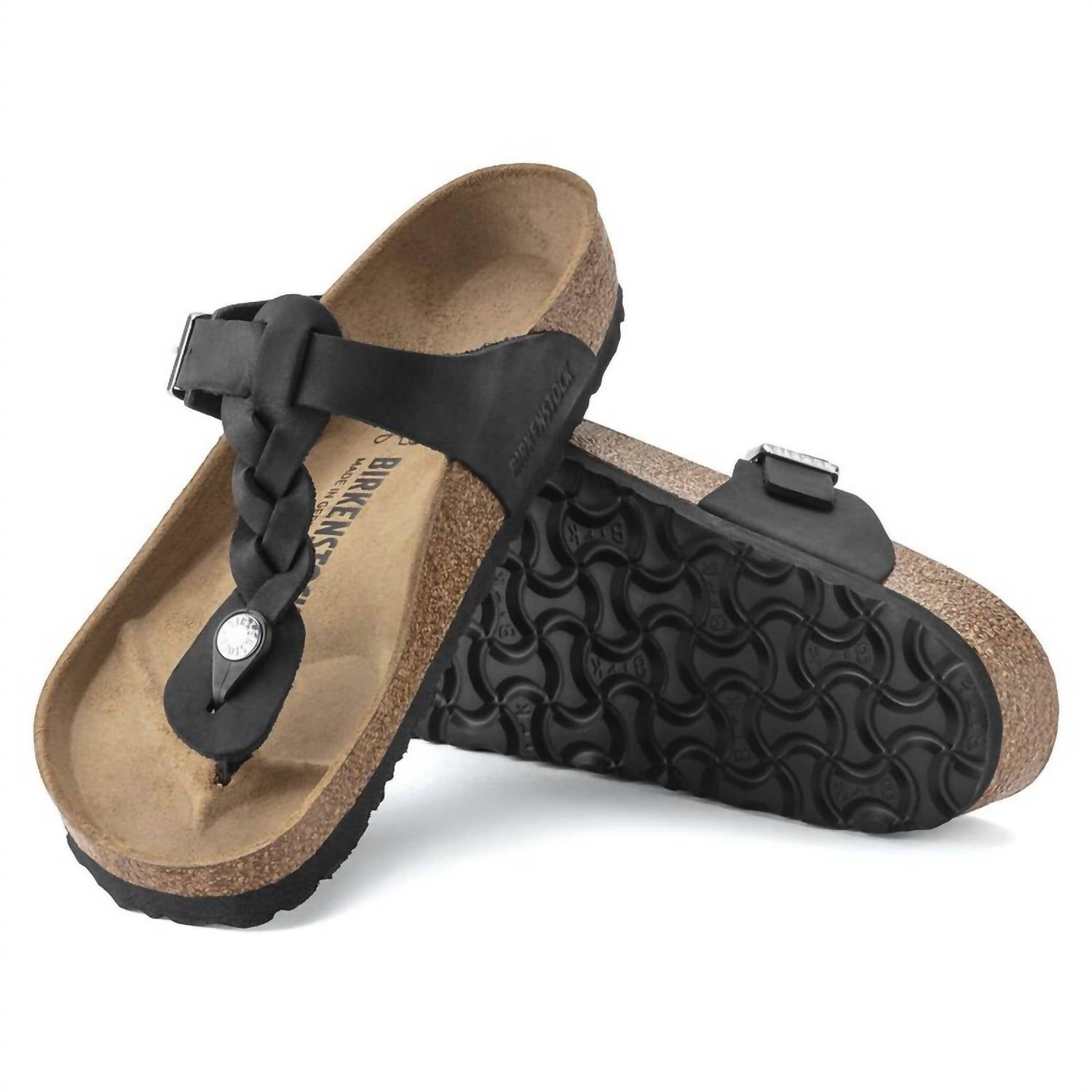 Women's Gizen Braid Sandal In Black