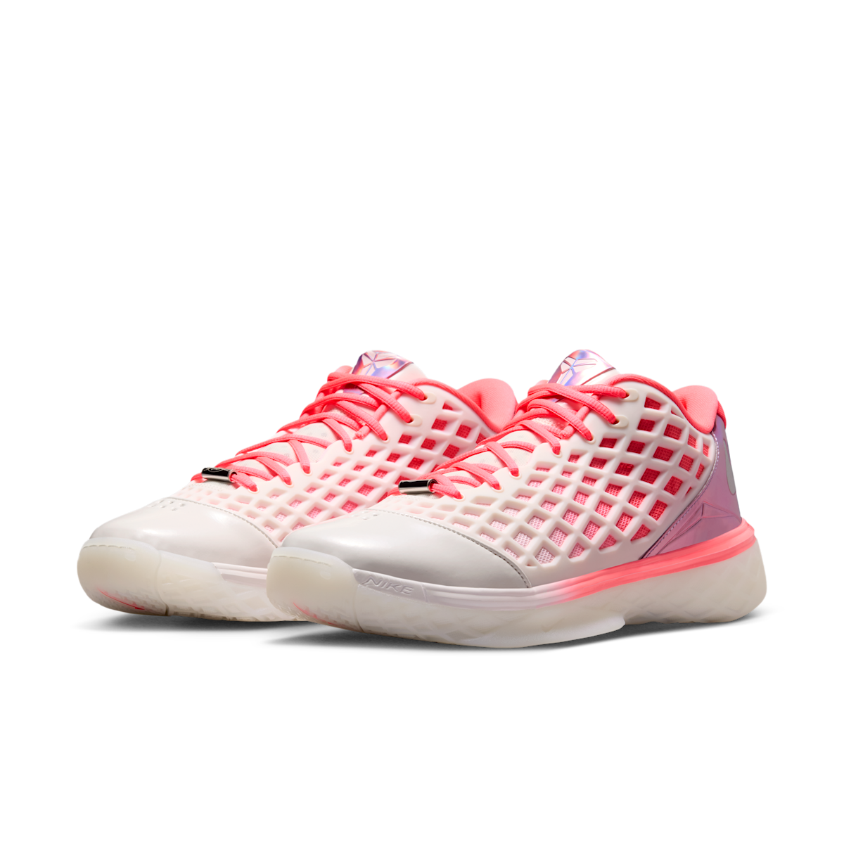 Men's Kobe III Protro Sail and Hot Punch Basketball Shoes