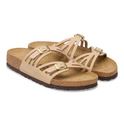 Women's Granada Nubuck Slide Sandals In Sandcastle
