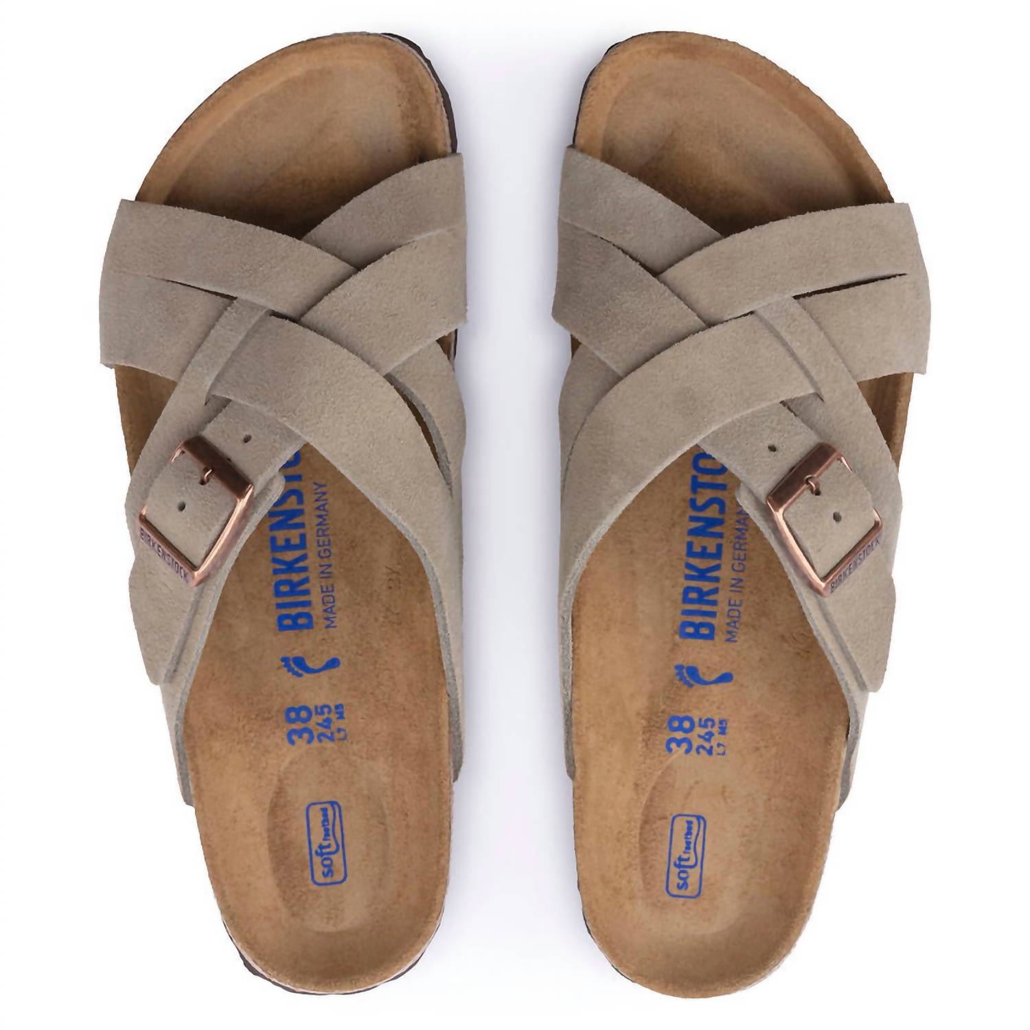 Women's Lugano Woven Slide Sandal In Taupe