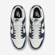 Women's Dunk Low Sneaker In Armory Navy/black-Sail