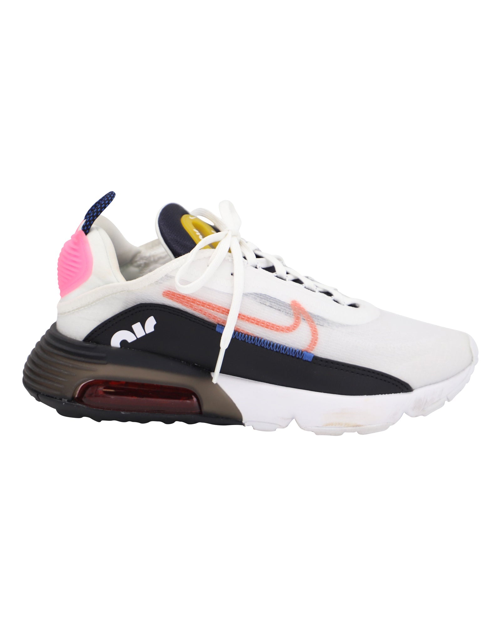 Nike Air Max 2090 Sneakers in White Starfish Pink Glow Synthetic
