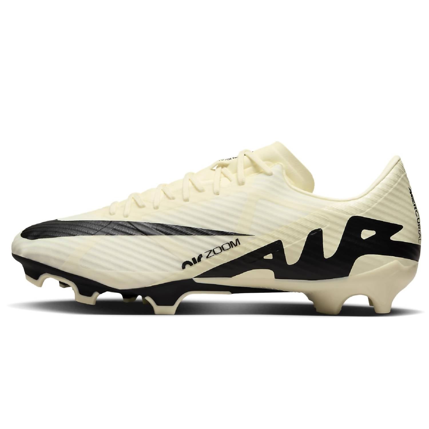 Men's Mercurial Vapor 15 Academy Fg Soccer Cleats In Lemonad Black