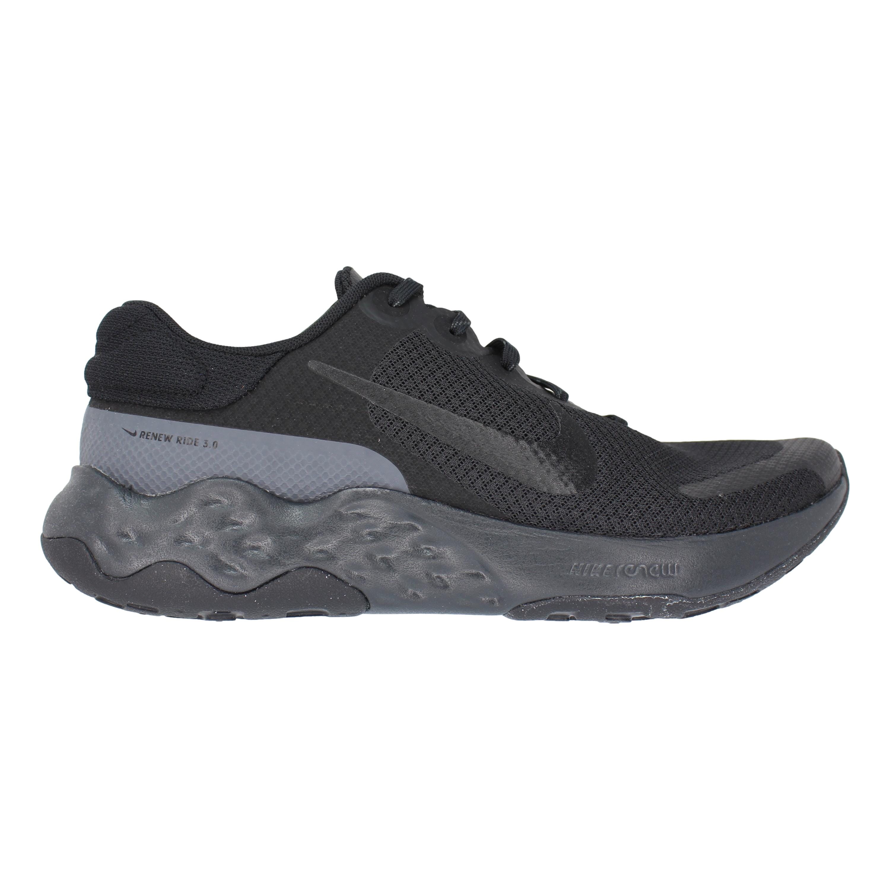 Nike Renew Ride 3 Black/Black-Dk Smoke Grey  DC8185-004 Men's