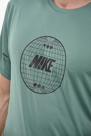SWIM Crewneck Dri-Fit T-Shirt with Printed Logo
