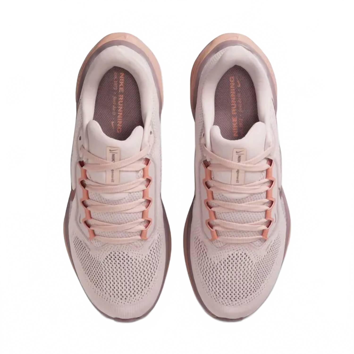 Women's Pegasus 41 Sneaker In Silt Red/metallic Rose Gold- Particle Pink
