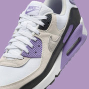 Men's Air Max 90 Shoe In White Dusty Amethyst
