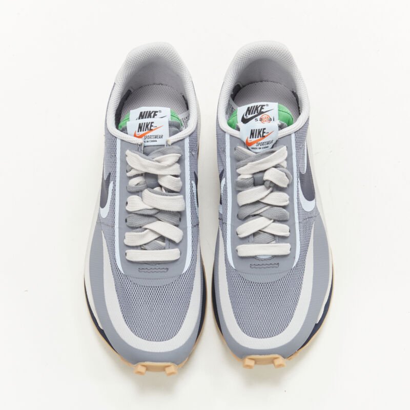 Nike Sacai Clot LD Waffle DH3114 001 grey navy sneaker