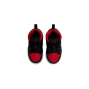 Toddler Nike Jordan 1 Mid Black / Varsity Red - Summit White DQ8425-067