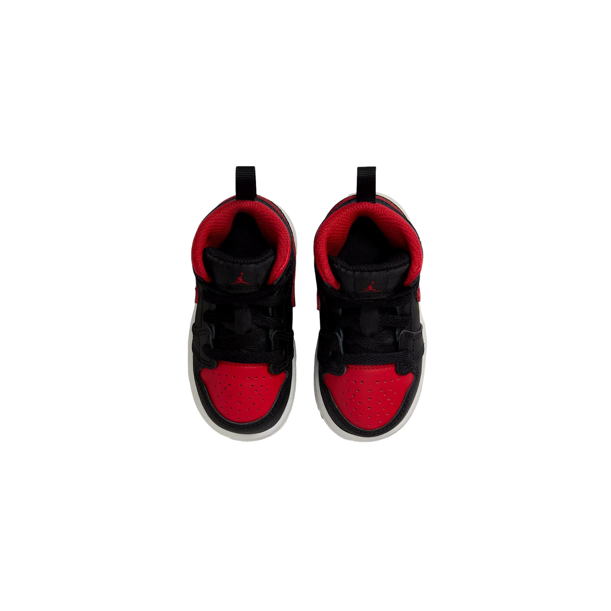 Toddler Nike Jordan 1 Mid Black / Varsity Red - Summit White DQ8425-067