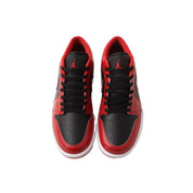 Nike Air Jordan 1 Low SE Black / Varsity Red - White  HV4089-006 Men's