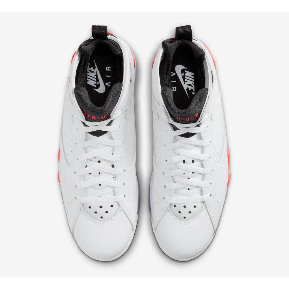Grade-School Nike Air Jordan 7 Retro White/Crimson-Black DQ6040-160