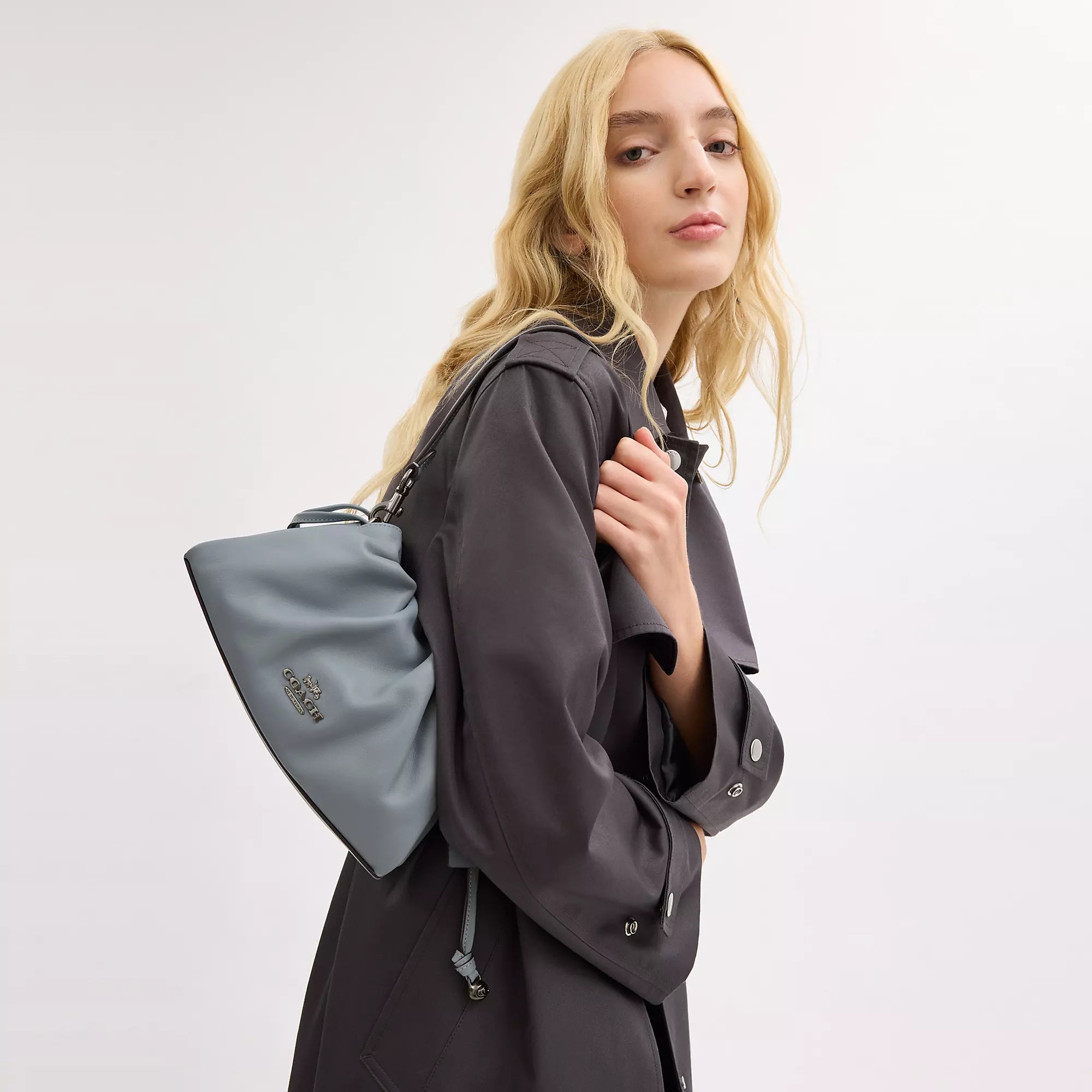 Coach Outlet Faye Shoulder Bag With Ruching