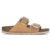 Women's Arizona Big Buckle Sandals In Washed Metallic Copper