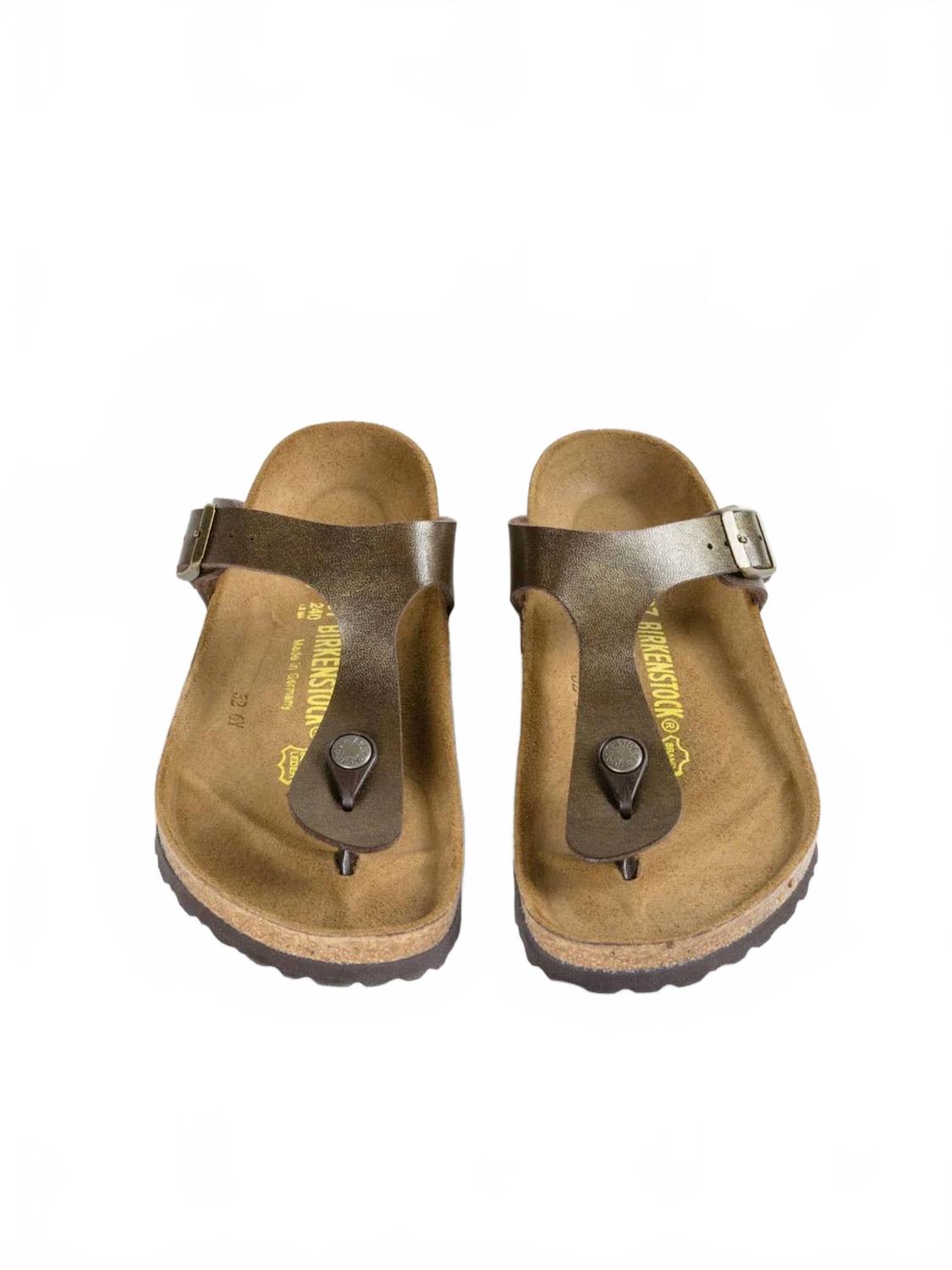 Women's Gizeh Sandal In Golden Brown