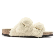 Women's Arizona Shearling Sandals Narrow In Teddy Eggshell