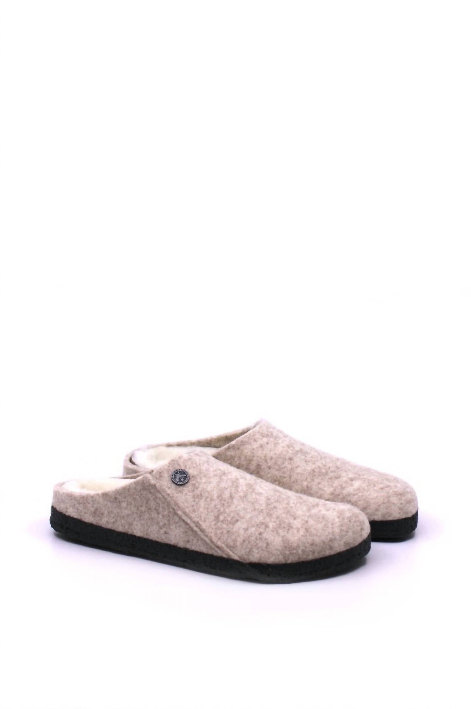Women's Zermatt Shearling Clogs In Eggshell/natural