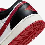 Women's Nike Air Jordan 1 Low "Reverse Black Toe" DC0774-160 White Casual Shoes