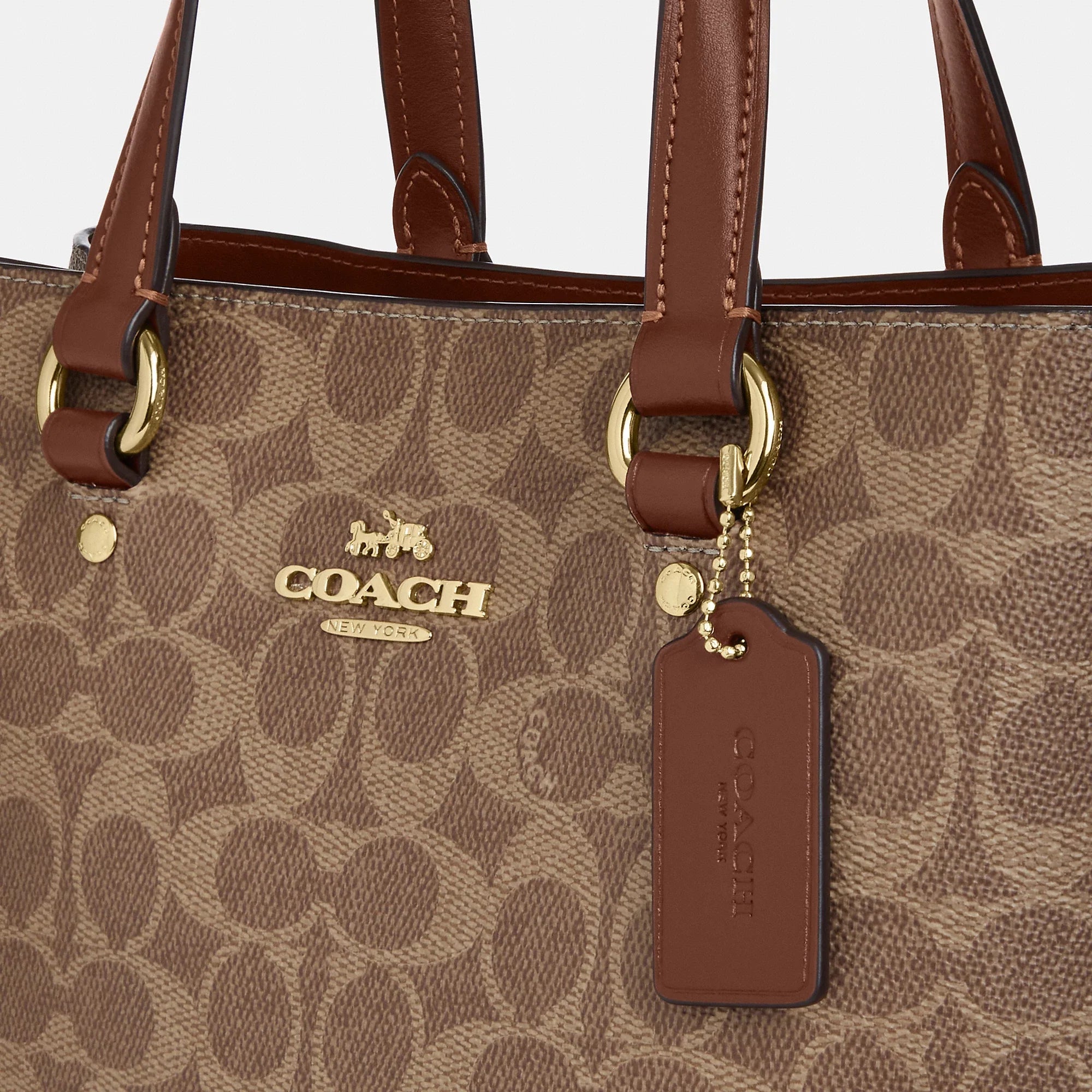 Coach Outlet Station Carryall Bag In Signature Canvas