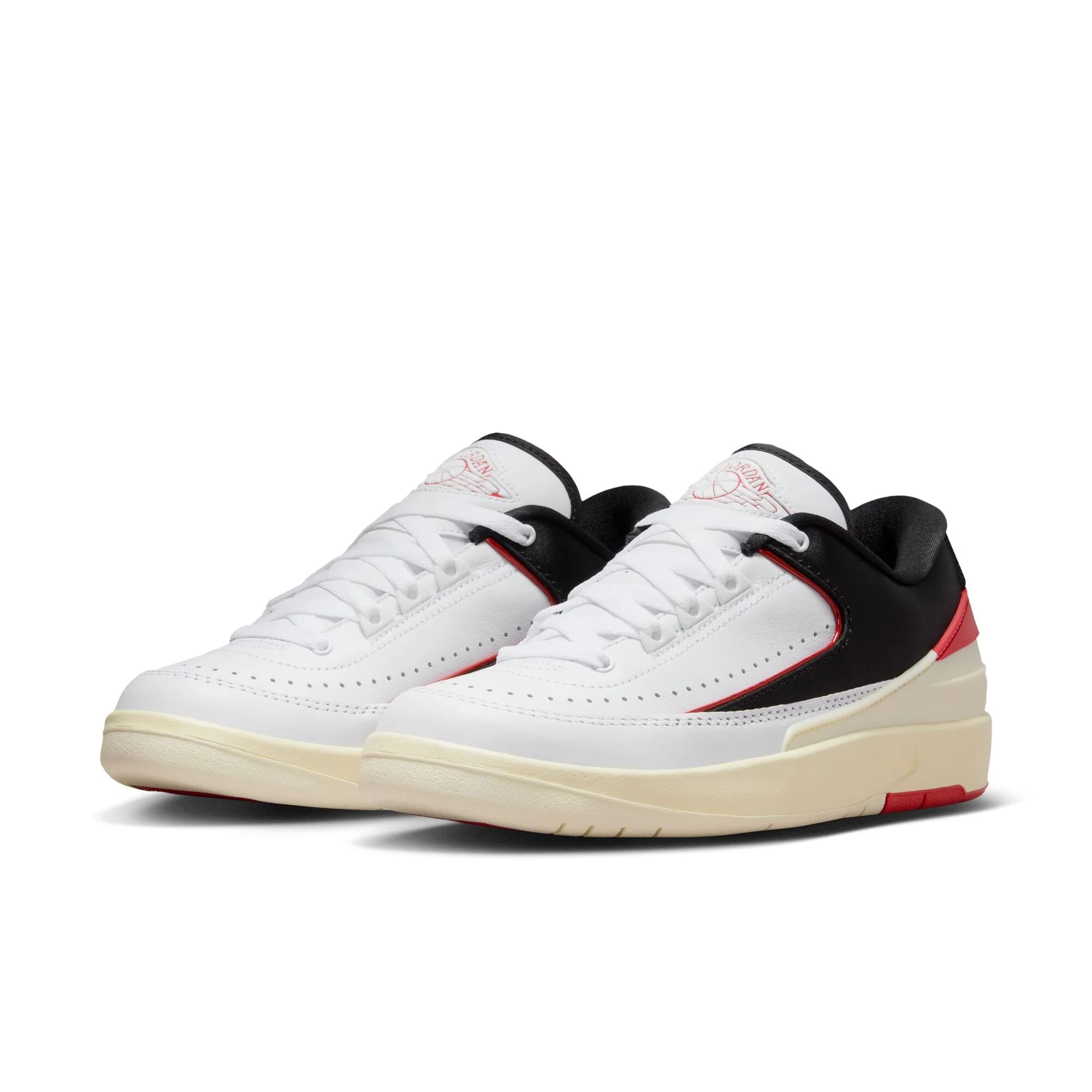 Women's Nike Air Jordan 2 Retro Low White/University Red-Black FD4849-106