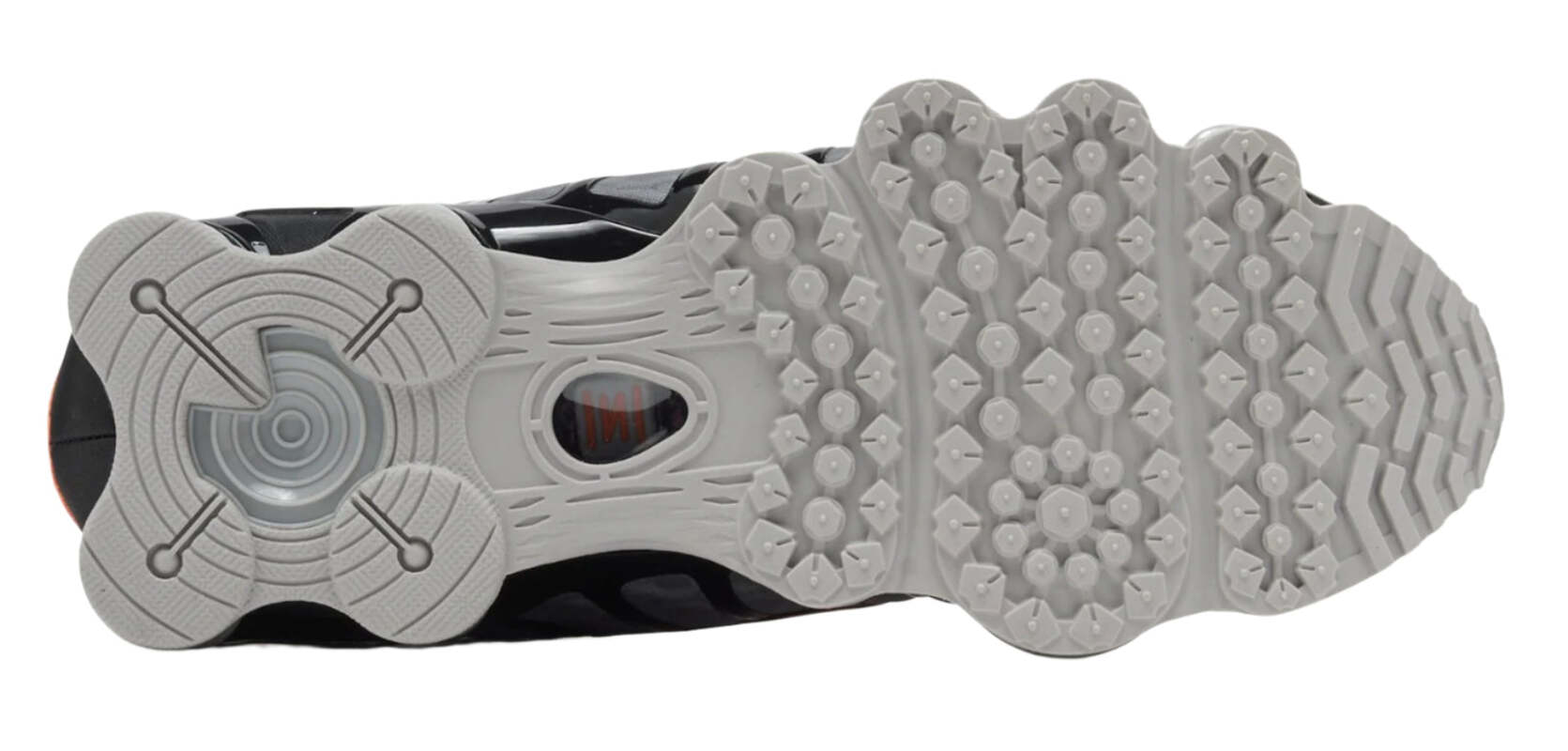 Nike Shox TL Light Smoke Grey Black Bright Mandarin