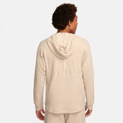 Nike Yoga Hoodie Men's Sand Drift Dri-Fit Textured Raglan Sleeve DSGL867