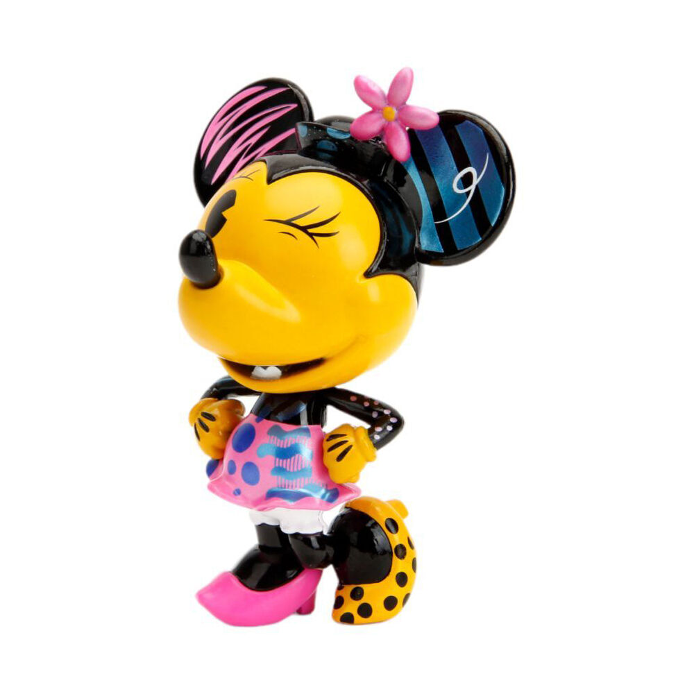 2pc Disney Mickey & Minnie Next Level Collector MetalFig Figure Toy 10x10cm