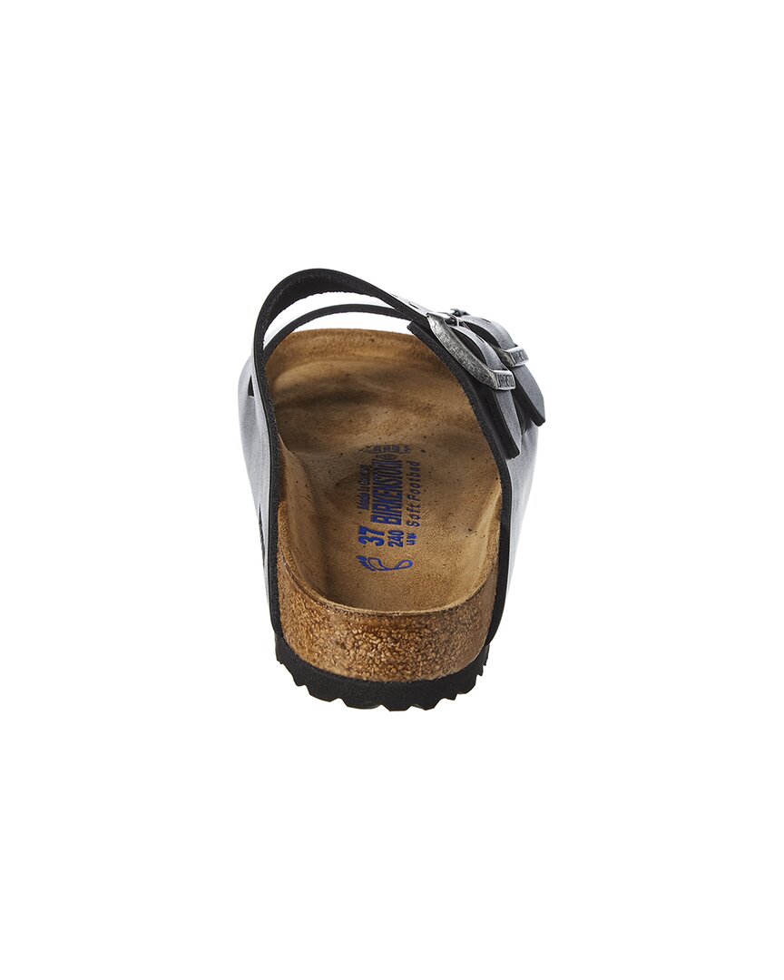 Birkenstock Men's Arizona Soft Footbed Smooth Leather Sandal