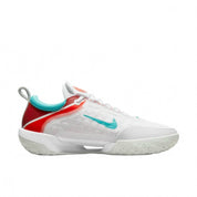Men's Zoom Court Next Hard Court Tennis Shoes In White/washed Teal/silver