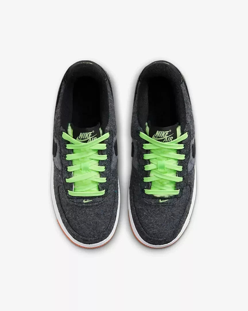 Kids Nike Air Force LV8 DZ5287-001 Sneakers Black Casual Shoes HAM248