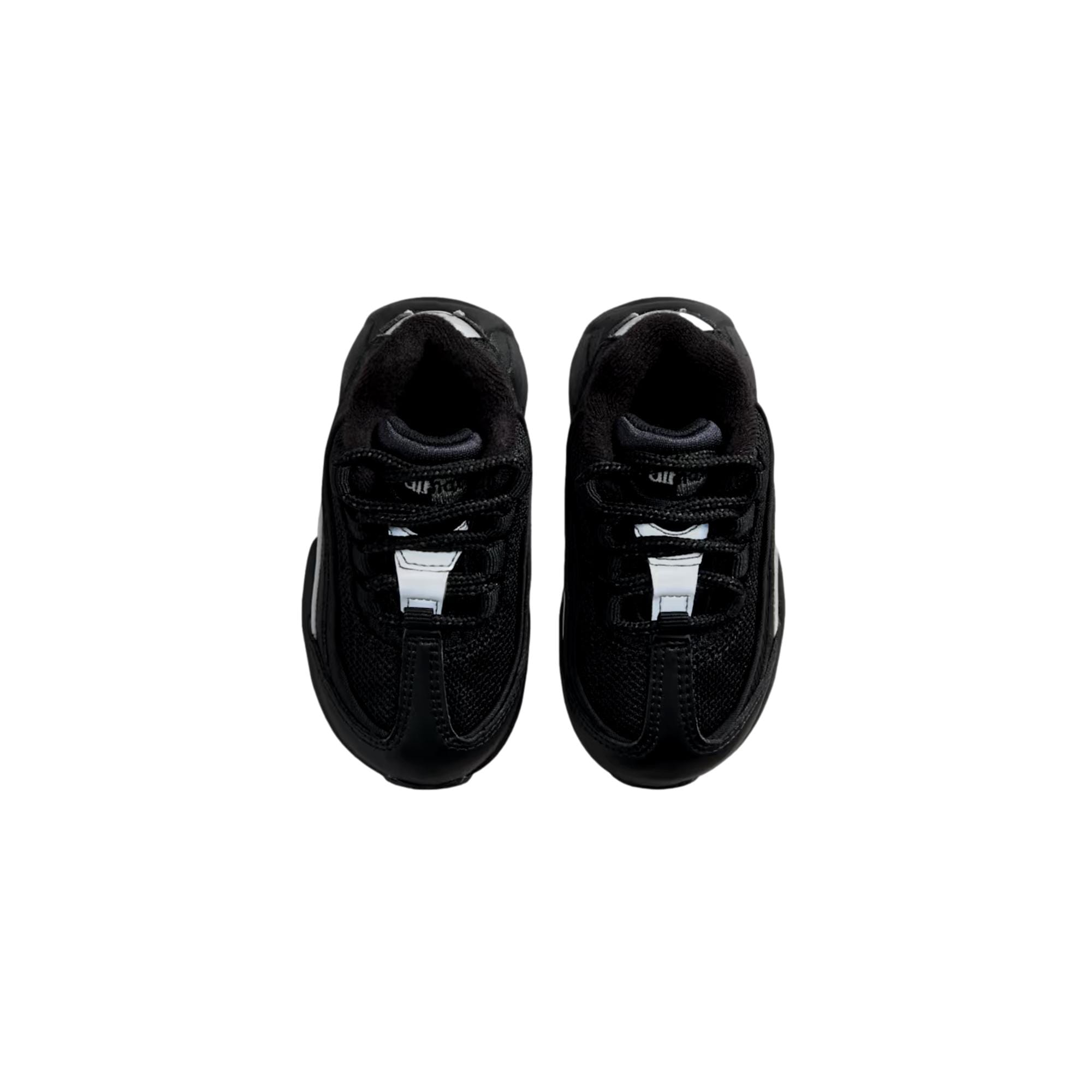 Toddler Nike Air Max 95 Recraft Leather Black / Metallic Silver - Black HQ6365-013