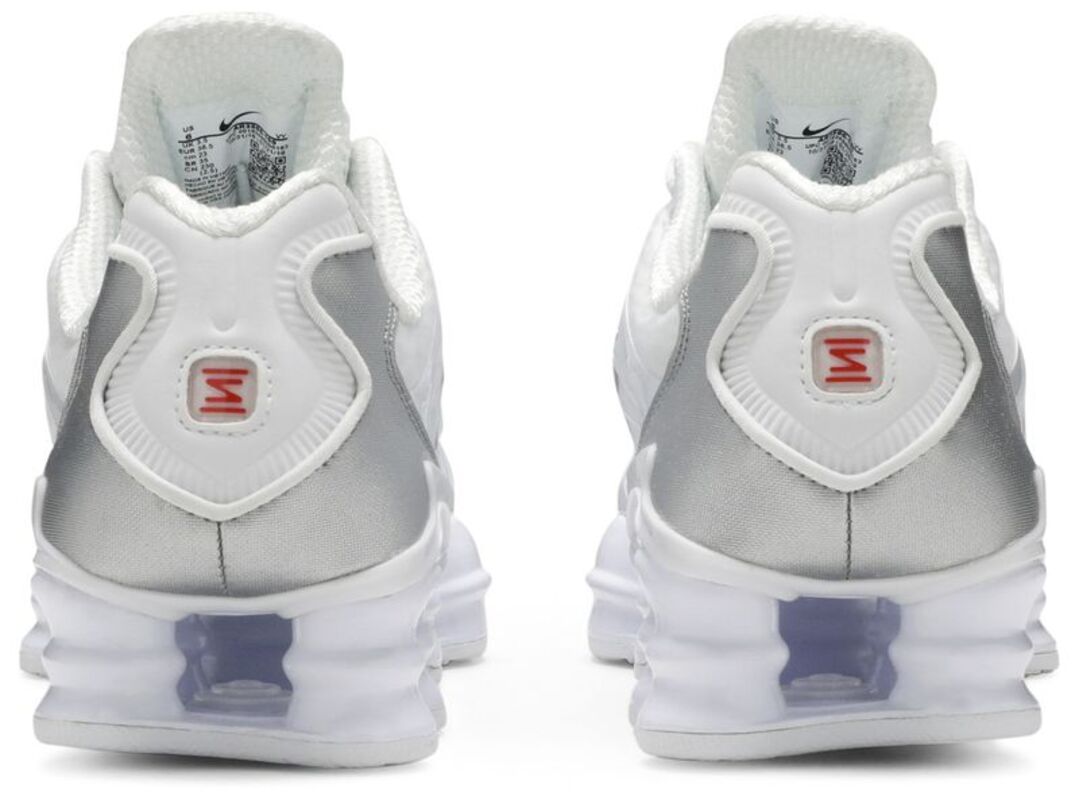 Nike Shox TL White Metallic Silver