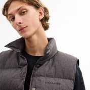 Coach Outlet Solid Down Vest