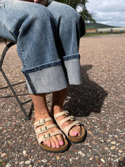 Women's Florida Flex Platform Sandals In Sandcastle