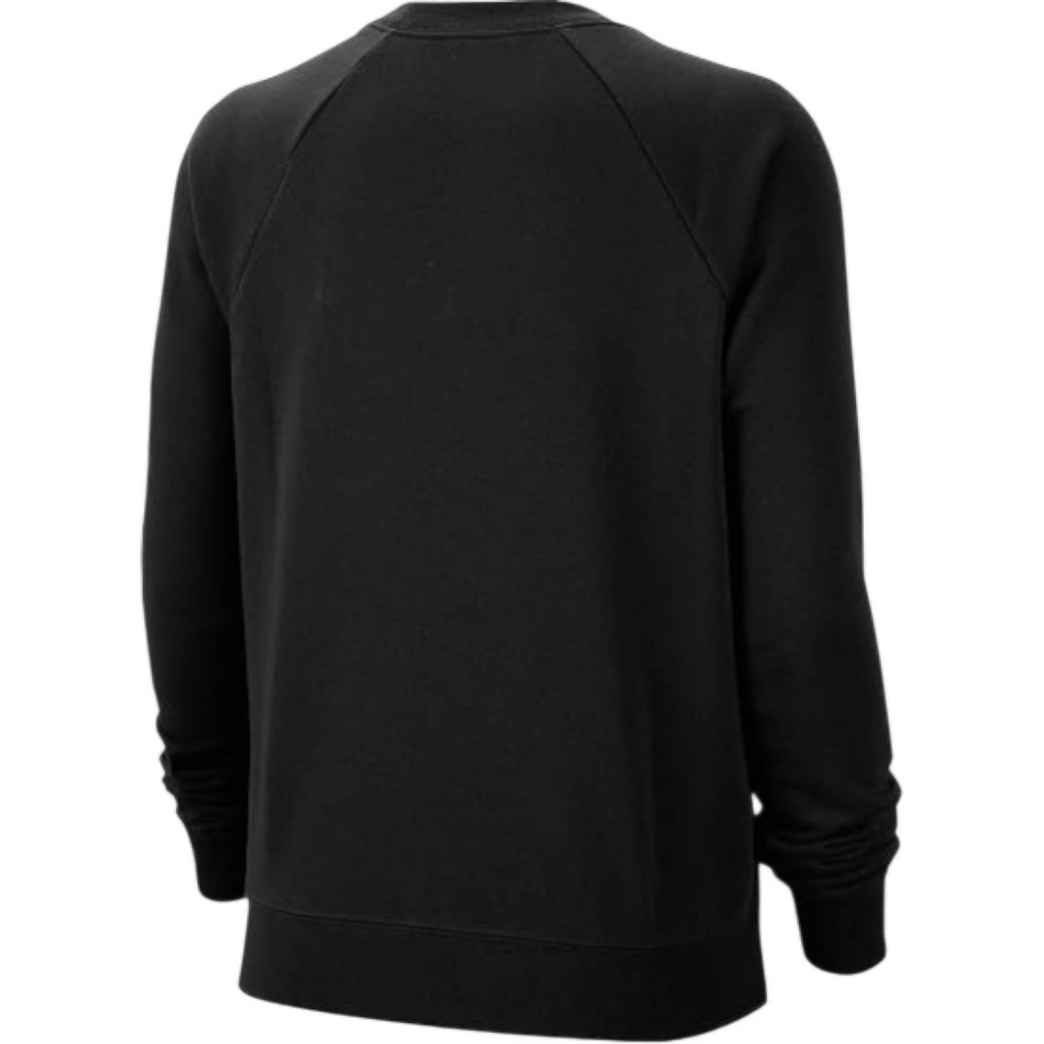Women's Essential Fleece Sweatshirt In Black/white