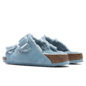 Women's Arizona Shearling Sandal In Light Blue