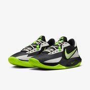 Men's Nike Precision 6 DD9535-009 Sneaker Black Volt Herringbone Basketball Shoes