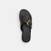 Coach Outlet Crisscross Buckle Sandal