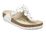 Women's Gizeh Flower Sandals In White