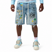Men's Duaa Surf Short Blue Surf-Blue